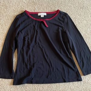 Women’s Black Long Sleeve Shirt